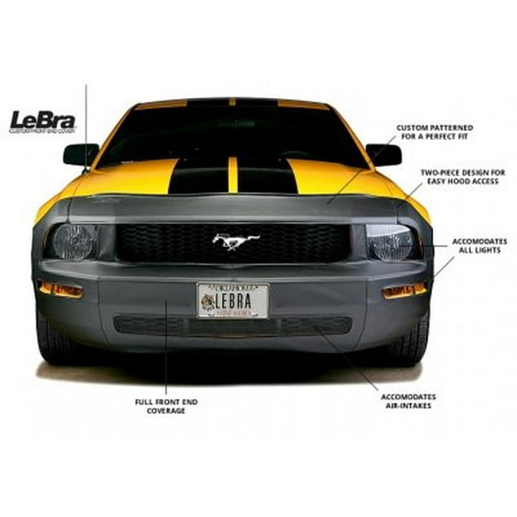 Black 55457-01 LeBra Front End Cover Geo Prizm Vinyl Black 55457-01 LeBra Front End Cover Geo Prizm Vinyl